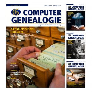Computergenealogie GESCHENK-Abo