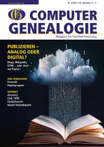 Computergenealogie 03/2025